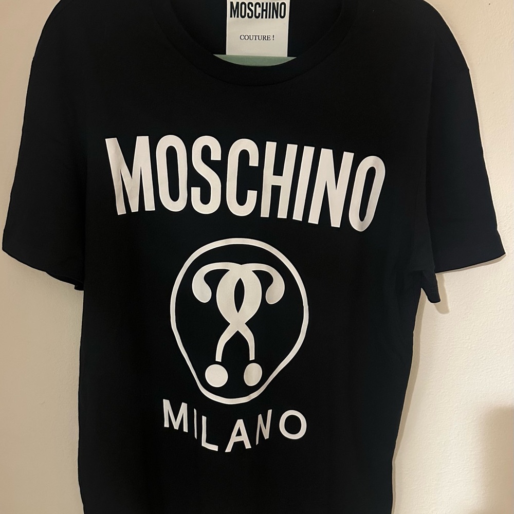 Moschino Black Couture T-Shirt